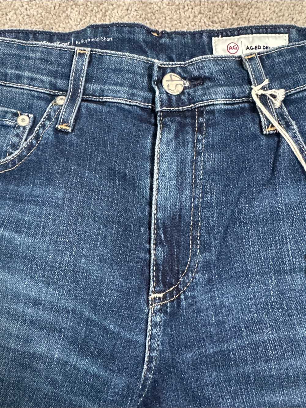 AG - Denim Haley Cut off shorts 28 - Picture 4 of 5